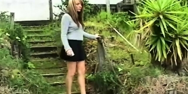 blonde,fetish,girlfriend,outdoor,sex,softcore,solo,upskirt