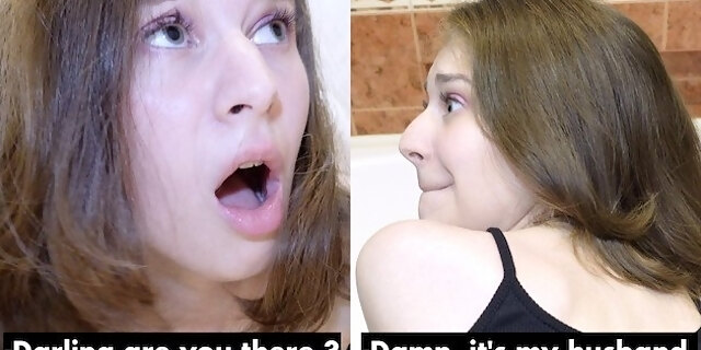 amateur,babes,big tits,brunette,caught,cheating,close up,cuckold,dirty,female orgasm,husband,orgasm,party,petite,pov,real,russian,skinny,story,teen