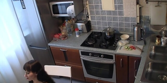 amateur,big ass,boobs,brunette,fantasy,girlfriend,kitchen,long hair,molten,nude,solo,webcam